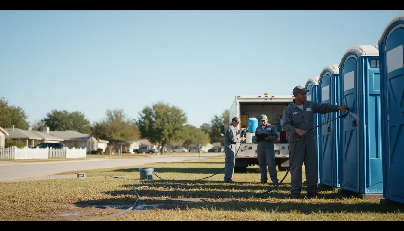 Long-Term Portable Toilet Rental in Cramerton, NC near me